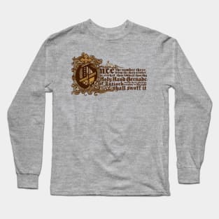 The Number Three Long Sleeve T-Shirt